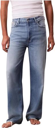Calvin Klein Jeans Baggy J Lv 04Rc 735G - Heren - Regular Fit Jeans - Blauw - W34 L32 - Denim - Jeans