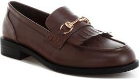 London Rag Enola Kiltie Fringe Loafer in Brown at Nordstrom Rack, Size 6.5