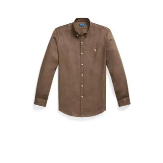 Polo Ralph Lauren Casual Shirts, male, Brown, Size: XL Casual Shirt
