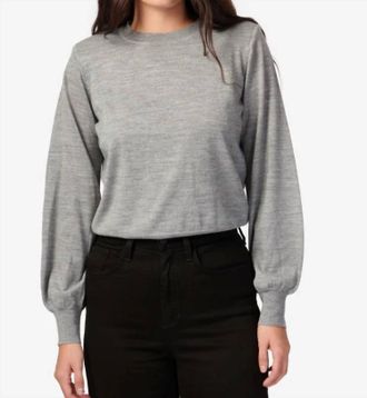 Cami NYC Gama Sweater In Silver Metallic