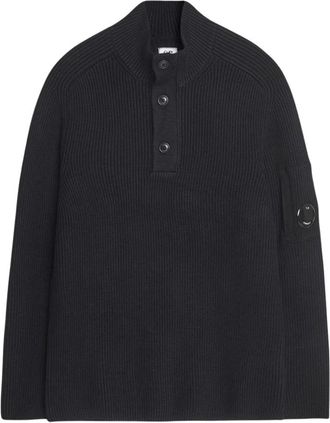 C.P. Company Hombre, Jerseys, Negro, Talla: L