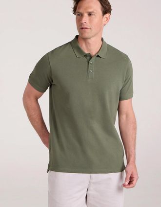 Mountain Warehouse Mens Mountain Warehouse Mens Lakeside II Polo Shirt - Green - Size: 48