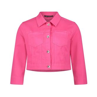 Betty Barclay Korte Denim Jas - Dames - Jassen - Roze - Maat: M Denim