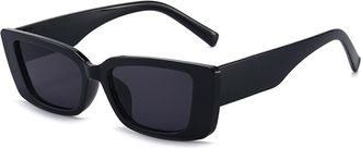 Generic Mens And Womens Outdoor Sunglasses Driving Commuter Vacation Sun Glasses(Black)