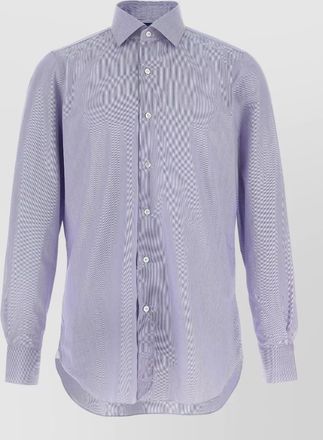 Finamore striped cotton shirt