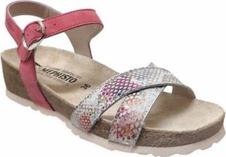 Mephisto Womens Stela Sandals In Pink
