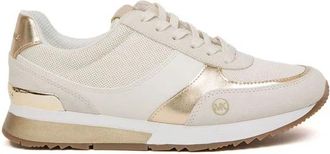 Michael Kors Andi Trainer - Dames - Sneakers - Beige - 40 EU - Leer - Schoenen