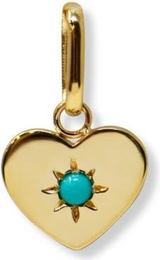 Anzie Jac + Jo Icon Star Heart Pendant in Turquoise at Nordstrom