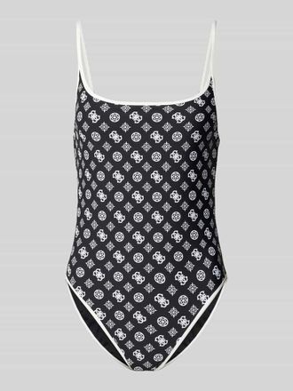 Guess Badeanzug mit verstellbaren Tr&auml;gern Modell ONE PIECE in Black, Gr&ouml;&szlig;e XS