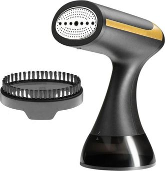 OEM Plancha De Vapor Port&aacute;til Negra An-2: 1500 W, 300 Ml, Calentamiento En 30 Segundos Y Apagado Autom&aacute;tico