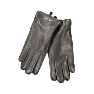 Calvin Klein Accessoires, Heren, Zwart, L, Wol, Wollen Handschoen