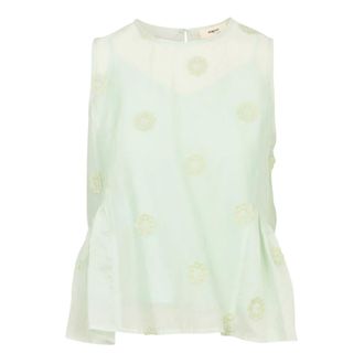 Suncoo Lywen Blusa - female - Suncoo - Sleeveless Tops - Green - XS - Tops
