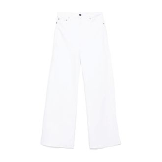 Khaite Wide Jeans, female, White, Size: W28 NY Jeans