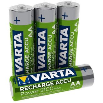 Trade Shop Trade Shop - 2 Pile Varta Stilo Batterie Aa Alkaline Ricaricabili 2100mah Nimh Hr6 1.2v Accu