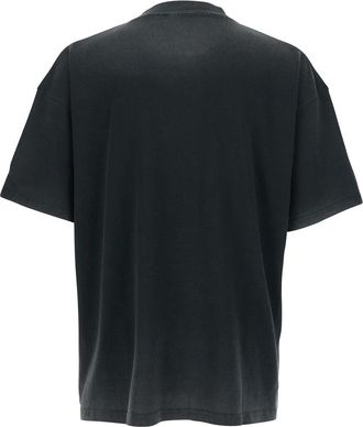 Represent Mens T-Shirt Thoroughbred Black Cotton T-Shirts And Polos