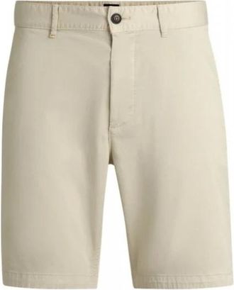 HUGO BOSS Shorts - Heren - Korte Broeken - Beige - W30 - Korte Broeken