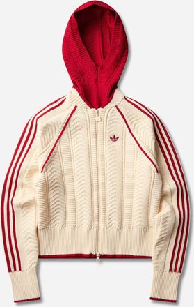adidas Women s SST Track Top Warm Vanilla / Team Victory Red