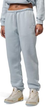 Nike Jordan Womens Brooklyn Fleece Pants - Aura/White Size XL