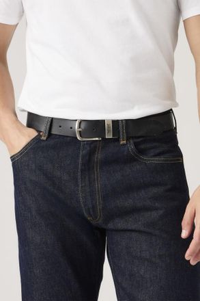Levi's Cintur&oacute;n Reversible - Hombre - 100 - Negro / Caviar