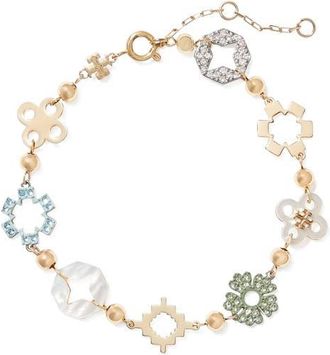 Tory Burch Forget Me Not Bracelet in Multi at Nordstrom
