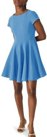 Steve Madden Nili Fit & Flare Minidress in Azure Blue at Nordstrom Rack, Size 10