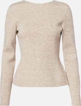Loro Piana Willow cashmere, wool, and linen cardigan
