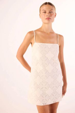 Misa Maxine Mini Dress In Floral Medallion
