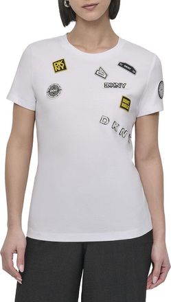 DKNY Dkny Pins N Patches Top