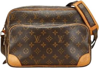 Louis Vuitton Pre-owned Cross Body Bags, female, Brown, Size: ONE SIZE Pre-owned Canvas louis-vuitton-bags