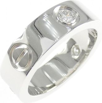 Cartier White Gold (18K) Band Ring (Pre-Owned)