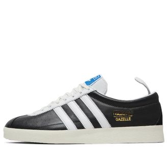 adidas Gazelle Vintage Black Gold Metallic FU9658