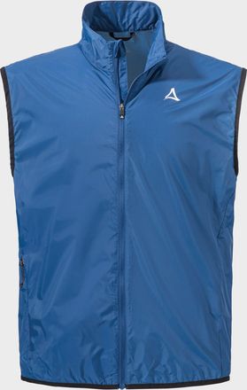 Sch&ouml;ffel Funktionsweste SCH&Ouml;FFEL Vest Style Cannobio MNS, Herren, Gr. 48, blau (8405, blau), Oberstoff: 100% Nylon; (Coating: Polyurethan), ohne Ausschnitt, We
