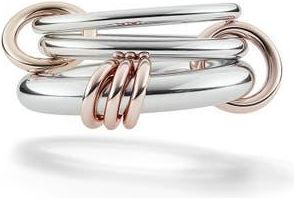 Spinelli Kilcollin Orion Linked Rings in Silver/Rose Gold at Nordstrom, Size 7