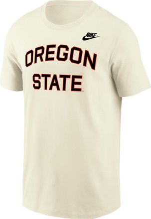 Nike Oregon State Nike Mens College T-Shirt in White | M11332P394ORST-SAI