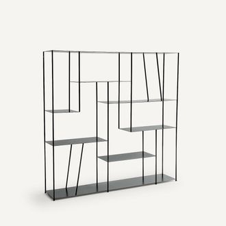 AM.PM Boekenrek in metaal, Kanato