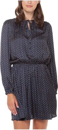 Pepe Jeans London Khloe Dress - Dames - Korte kleedjes - Blauw - XS - Kleedjes