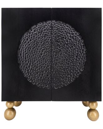 Sagebrook Home Hammered Cabinet