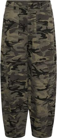 Kaffe Broeken, Dames, Veelkleurig, L, Wijde broek