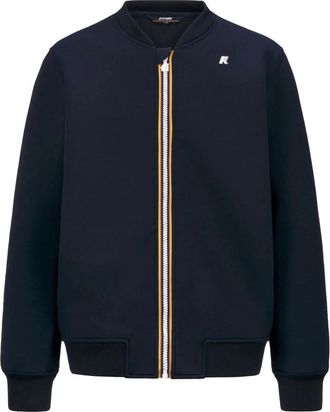 K-Way Zip-through Hoodie - Heren - Vesten met rits - Blauw - XL - Polyester - Hoodies & sweatvesten