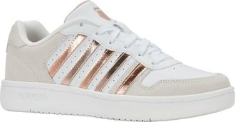 K-Swiss Court Palisades Sneaker in White/Crystal Grey/Rose Dust at Nordstrom Rack, Size 7.5