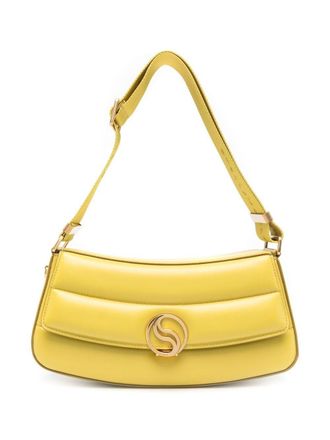 Stella McCartney S-Wave padded shoulder bag - Green
