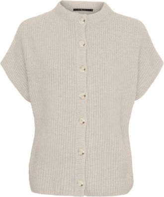 BTF-CPH Cashmere Raccoon Cardigan - Dames - Overhemden - Beige - XS - Wol - Overhemden