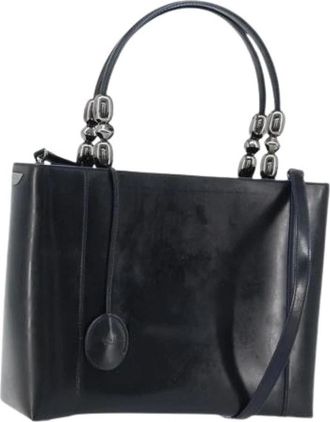 Dior Pre-owned Vintage Handtas - Dames - Vintage Handtas - Zwart - ONE Size - Leer - Vintage