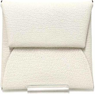 Herm&egrave;s Bastia Chevre Leather Coin Purse/Coin Case (Pre-Owned)