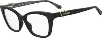 Moschino Mol 621 Optisch Montuur - Dames - Brillen - Zwart - 52 MM - Accessoires