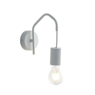 Luce-Ambiente-Design Habitat Wall Light in White Metal