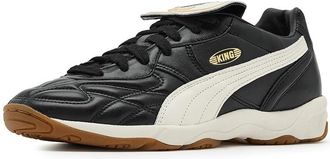 Puma King Indoor Shoes Mens Shoes Black/Warm White : 10.5 D - Medium, Leather