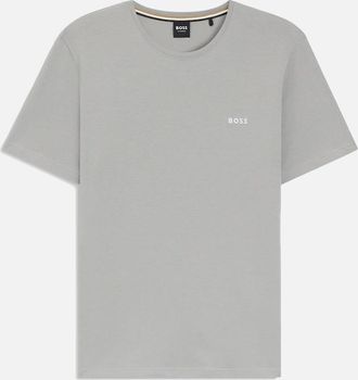 HUGO BOSS Mens BOSS Mix&Match T-Shirt, Light/Pastel Grey - Size: 40