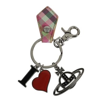 Vivienne Westwood Keyrings, unisex, Multicolor, Size: ONE SIZE I Love Orb Keyring