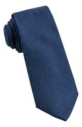 W.R.K Textured Silk Tie in Navy at Nordstrom